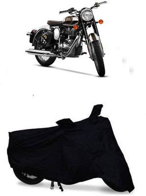 RPSENTTERPR Waterproof Two Wheeler Cover for Royal Enfield(Continental GT, Black)
