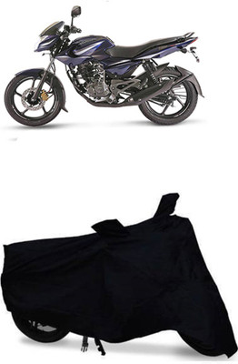 RPSENTTERPR Waterproof Two Wheeler Cover for Bajaj(Pulsar 135 LS DTS-i, Black)