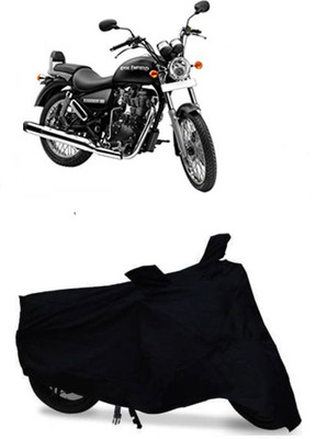 RPSENTTERPR Two Wheeler Cover for Royal Enfield(Thunderbird 500, Black)