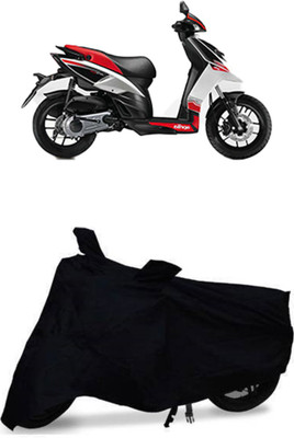 RPSENTTERPR Waterproof Two Wheeler Cover for Aprilia(SR 125, Black)