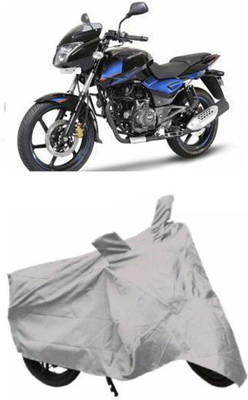 RPSENTTERPR Two Wheeler Cover for Bajaj(Pulsar 150 DTS-i, Silver)