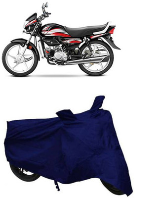 Motoren Waterproof Two Wheeler Cover for Hero(CD deluxe, Blue)