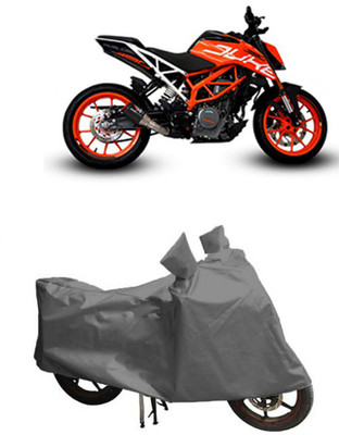 RPSENTTERPR Waterproof Two Wheeler Cover for KTM(Duke 390, Grey)