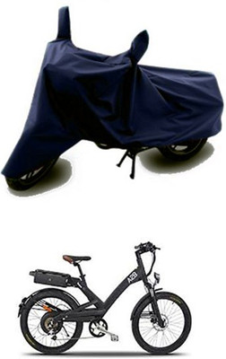 QualityBeast Two Wheeler Cover for Hero(Blue)