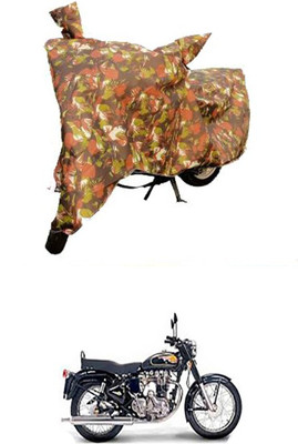 Blossom Trendz Two Wheeler Cover for Royal Enfield(Twin spark, Multicolor)
