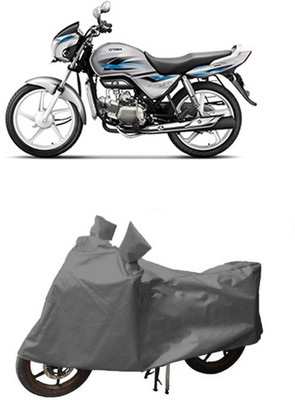 Mdstar Waterproof Two Wheeler Cover for Hero(Splendor Pro, Grey)