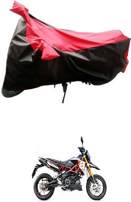 Blossom Trendz Two Wheeler Cover for Aprilia(Red, Black)