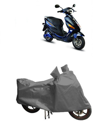 RPSENTTERPR Waterproof Two Wheeler Cover for Hero(Electric Cruz, Grey)