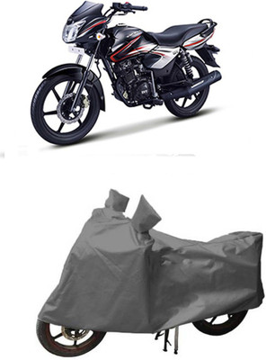 RPSENTTERPR Two Wheeler Cover for TVS(Phoenix 125, Grey)