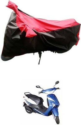 Royalrich Two Wheeler Cover for Indus(Yo Xplor, Red, Black)