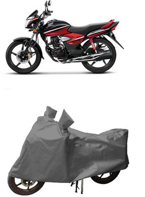 RPSENTTERPR Waterproof Two Wheeler Cover for Honda(CB Shine, Grey)
