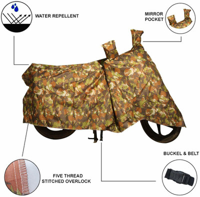 Clover Two Wheeler Cover for Okinawa(i-Praise, Multicolor)