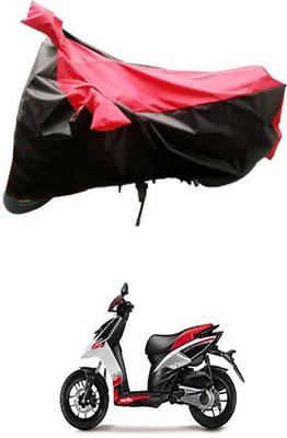 Blossom Trendz Two Wheeler Cover for Aprilia(Red, Black)