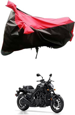 Blossom Trendz Two Wheeler Cover for Yamaha(VMAX, Red, Blue)