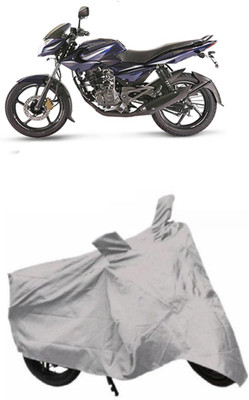 RPSENTTERPR Waterproof Two Wheeler Cover for Bajaj(Pulsar 135 LS DTS-i, Silver)