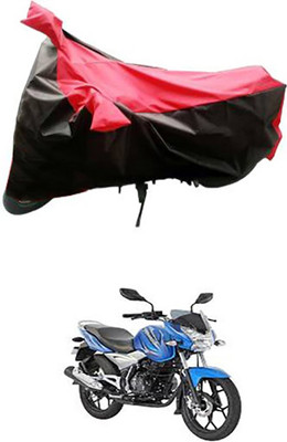Blossom Trendz Two Wheeler Cover for Bajaj(Discover 150 s, Red, Black)