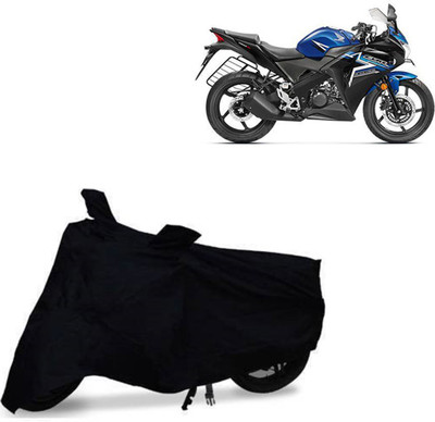 RPSENTTERPR Waterproof Two Wheeler Cover for Honda(CBR 150R, Black)