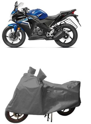 RPSENTTERPR Waterproof Two Wheeler Cover for Honda(CBR 150R, Grey)