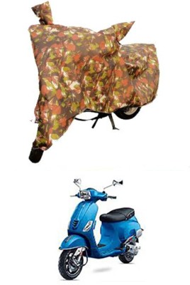 Royalrich Two Wheeler Cover for Universal For Bike(Vespa SXL, Multicolor)