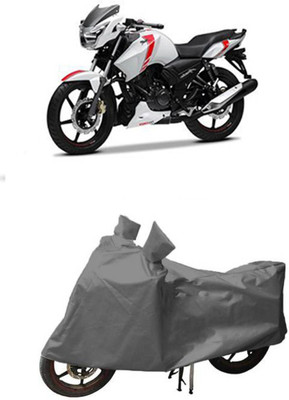 RPSENTTERPR Waterproof Two Wheeler Cover for TVS(Apache RTR 160, Grey)