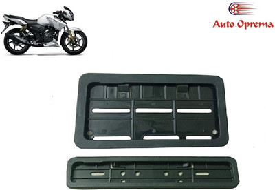 Auto Oprema Apache RTR 160 Bike Number Plate(Plastic 50 cm  x  15 cm)