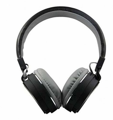 Happysome Wireless Gaming Headphone with SD Card Slot Bluetooth Headset(Black, On the Ear)
