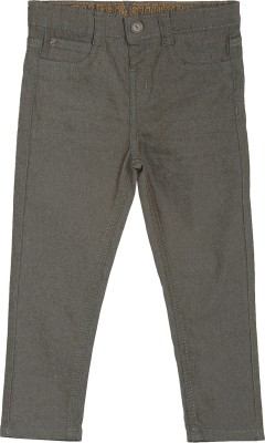 TALES & STORIES Slim Baby Boys Dark Green Jeans