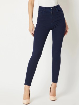 German Club Skinny Women Dark Blue Jeans