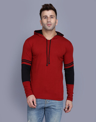FabryKa Full Sleeve Color Block Men Sweatshirt
