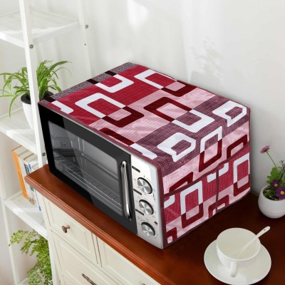 E-Retailer Microwave Oven  Cover(Width: 91 cm, RED, MAROON)