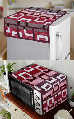 E-Retailer Refrigerator  Cover(Width: 99 cm, Value For Money Combo Pack of 2 Piece)