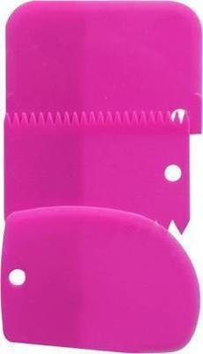 Biway 3 Pcs Cake Decorating tool Sceper 3 Pcs Cake Decorating Tools Pink Kitchen Tool Set