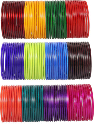 NMII Glass Bangle Set(Pack of 144)