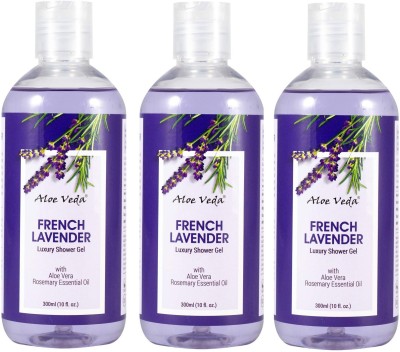 Aloe Veda French Lavender Luxury Shower Gel(900 ml)