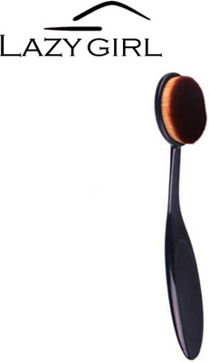 lazygirl Professional Make Up Foundation Powder Concealer Oval Blending Brush(Pack of 1)