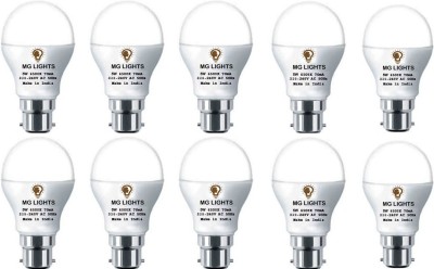 mg lights 5 W Arbitrary B22 LED Bulb(White, Pack of 10)