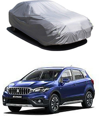 RAIN SPOOF Car Cover For Maruti Suzuki S-Cross (Without Mirror Pockets)(Silver)