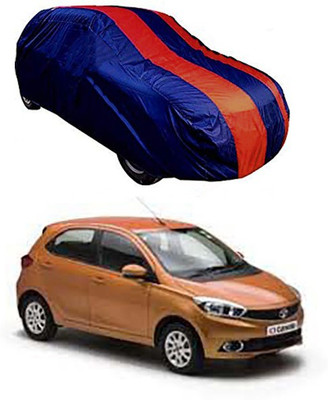 RAIN SPOOF Car Cover For Tata Tiago (Without Mirror Pockets)(Red, Blue)
