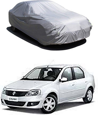 RAIN SPOOF Car Cover For Mahindra Logan (Without Mirror Pockets)(Silver)