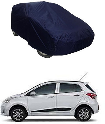 RAIN SPOOF Car Cover For Hyundai Grand i10 (Without Mirror Pockets)(Blue)