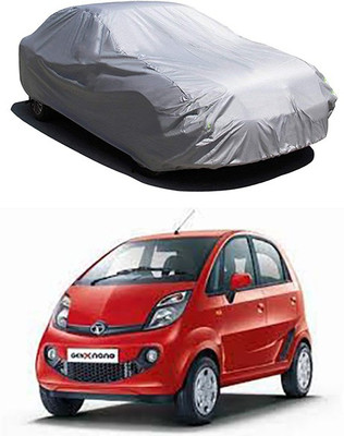 RAIN SPOOF Car Cover For Tata Nano Genx (Without Mirror Pockets)(Silver)