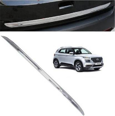 auto universe Rear Chrome Dicky patti / Dicky trim / Dicky Garnish / Diggi Garnish / Rear Boot Garnish Chrome suitable for Hyundai Venue Chrome, Glossy, Matte Hyundai Venue SX 1.0 Petrol Rear Garnish