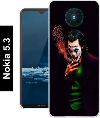 Print maker Back Cover for Nokia 5.3 Back Cover(Multicolor, Grip Case, Silicon, Pack of: 1)