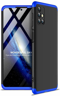 FlareHUB Front & Back Case for Samsung Galaxy M31s(Blue, Hard Case, Pack of: 1)