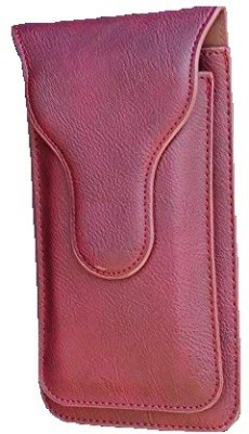 HITFIT Pouch for LG W30 Pro(Red, Dual Protection, Pack of: 1)