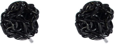 One Personal Care Twisted Wire Wrap Stylish Ornament, Lightweight, Office/Party Wear Alloy, Acrylic Stud Earring