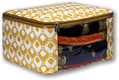 bapu creation Premium Yellow Biscuit Design Wardrobe storage Bag(Yellow)