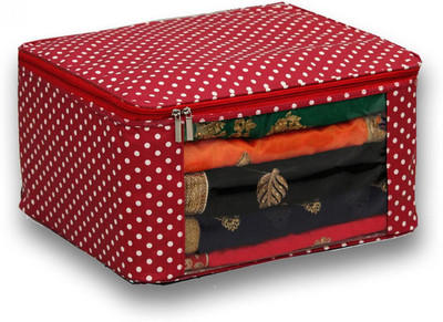 bapu creation Premium Small Dots Wardrobe storage Bag(Maroon)