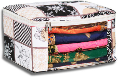 bapu creation Premium big Cheks Beautiful Print Wardrobe storage Bag(Multicolor)