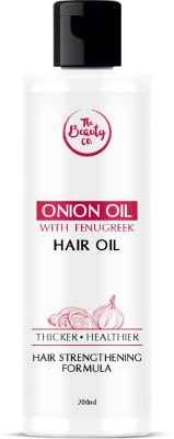 The Beauty Co. Onion & Fenugreek Hair Oil | Made in India Hair Oil  (200 ml)